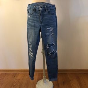 American Eagle outfitters 6 xlong hi-rise jegging